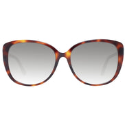 Occhiali da sole da donna Jimmy Choo marroni