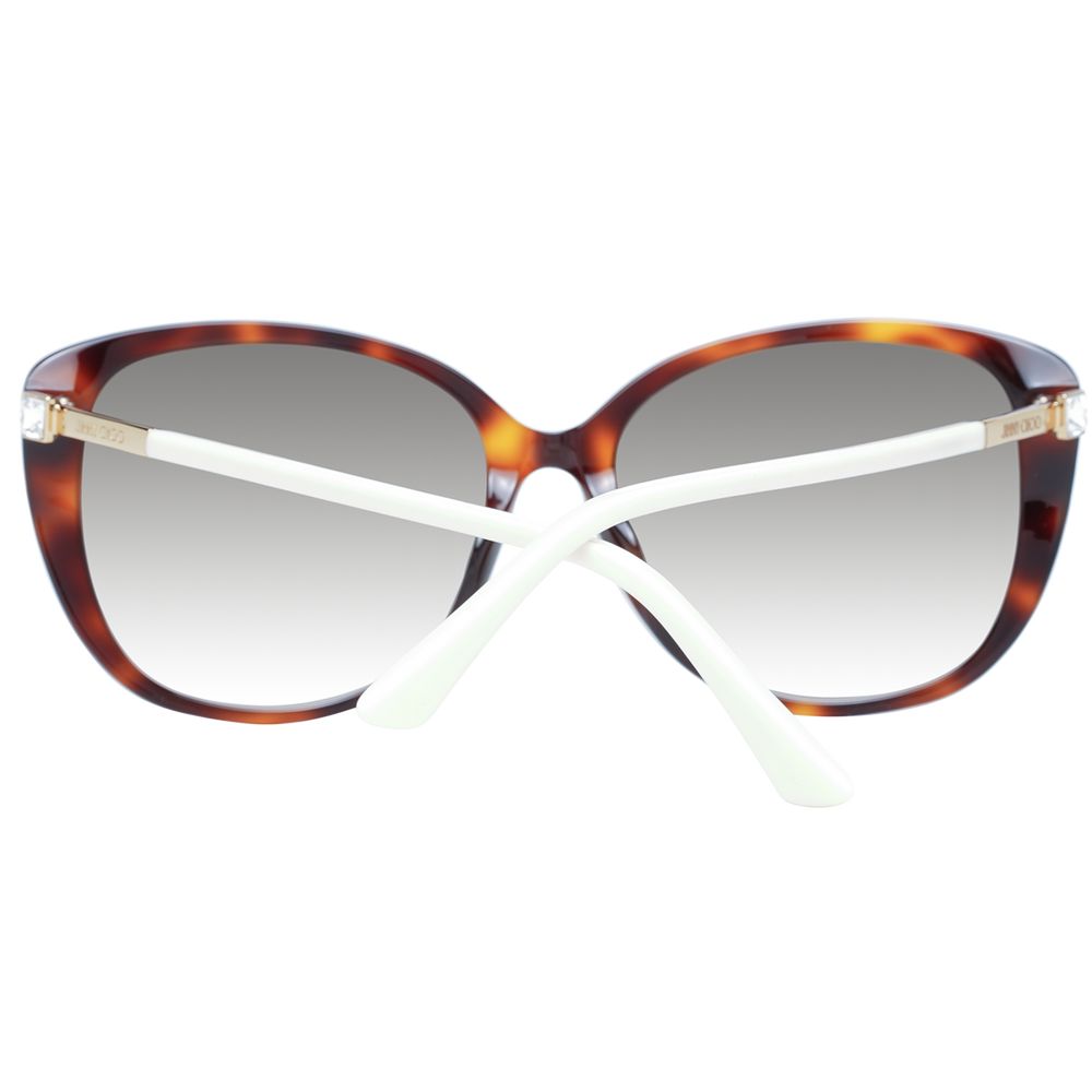 Occhiali da sole da donna Jimmy Choo marroni
