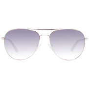 Lunettes de soleil Guess en métal or rose