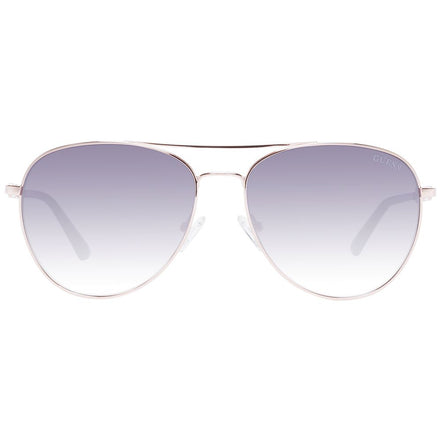 Lunettes de soleil Guess en métal or rose