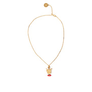 Collier pendentif Dolce & Gabbana en laiton doré avec breloque cœur pour chien