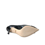 Escarpins Dolce & Gabbana en cuir noir à patchs WOW