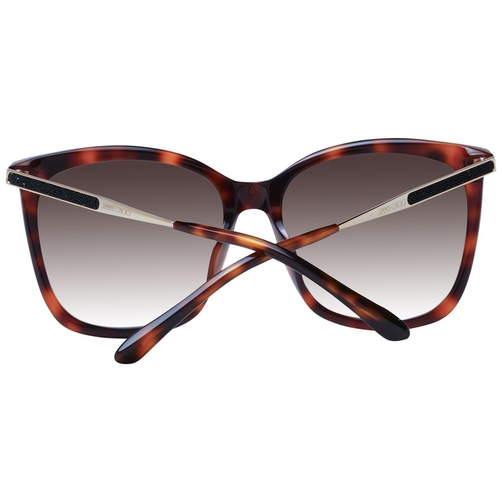 Jimmy Choo Occhiali da sole marroni da donna