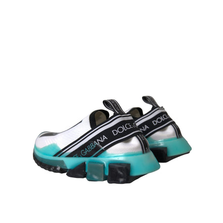 Chaussures Baskets Sorrento Noires Blanches Bleues Dolce & Gabbana