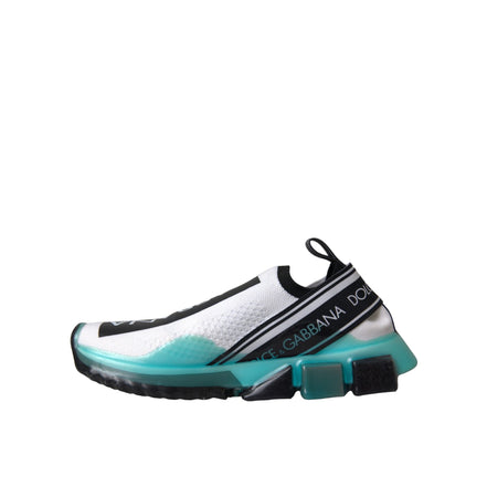 Chaussures Baskets Sorrento Noires Blanches Bleues Dolce & Gabbana