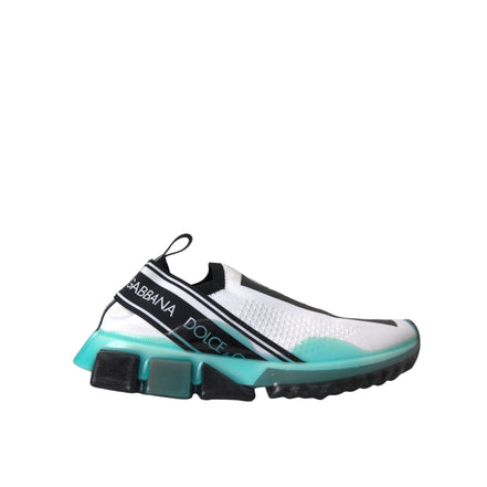 Chaussures Baskets Sorrento Noires Blanches Bleues Dolce & Gabbana