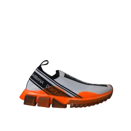 Chaussures Dolce & Gabbana Sorrento à enfiler, noires, blanches et oranges