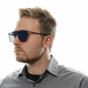 Occhiali da sole Police in metallo blu e plastica