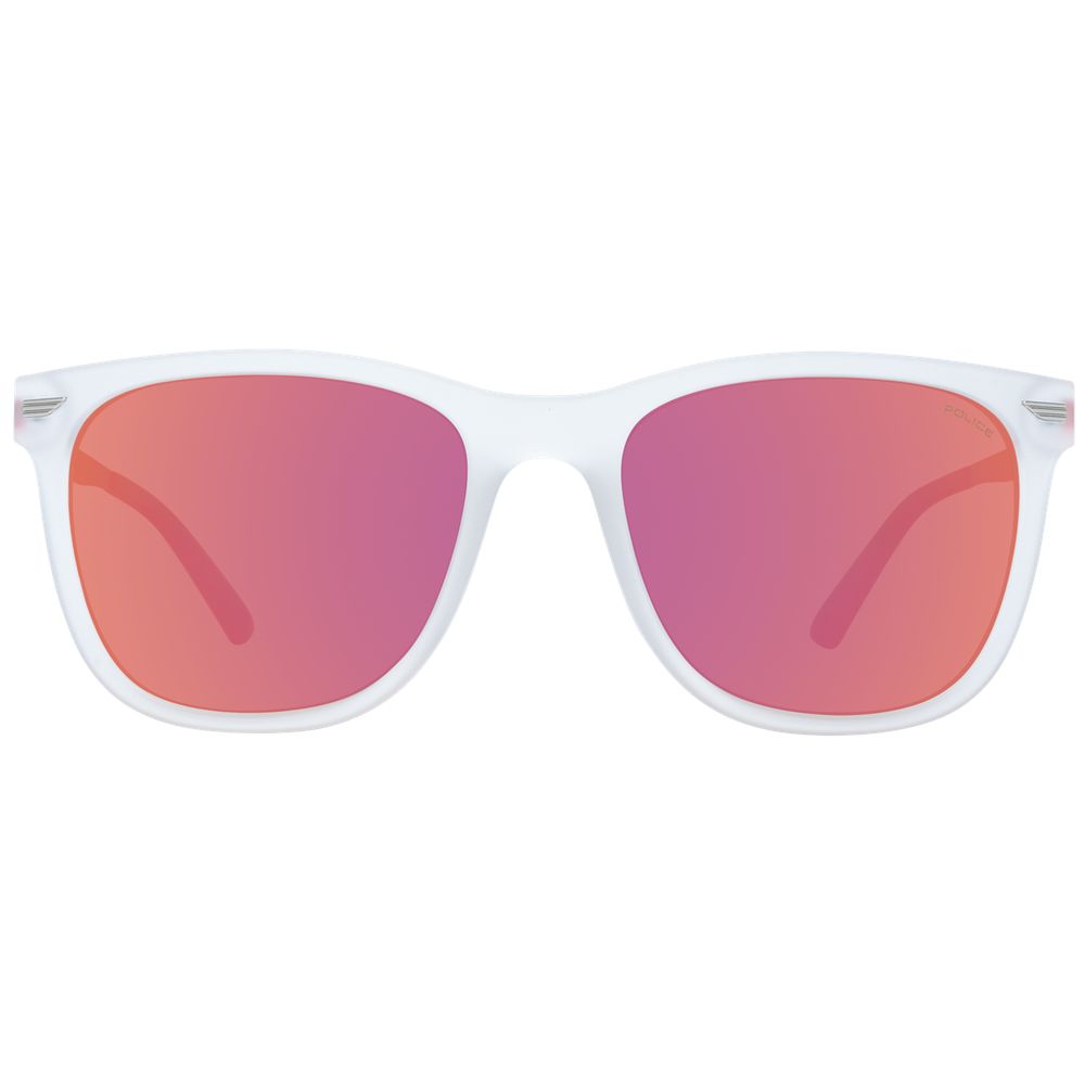 Lunettes de soleil en plastique transparent Police