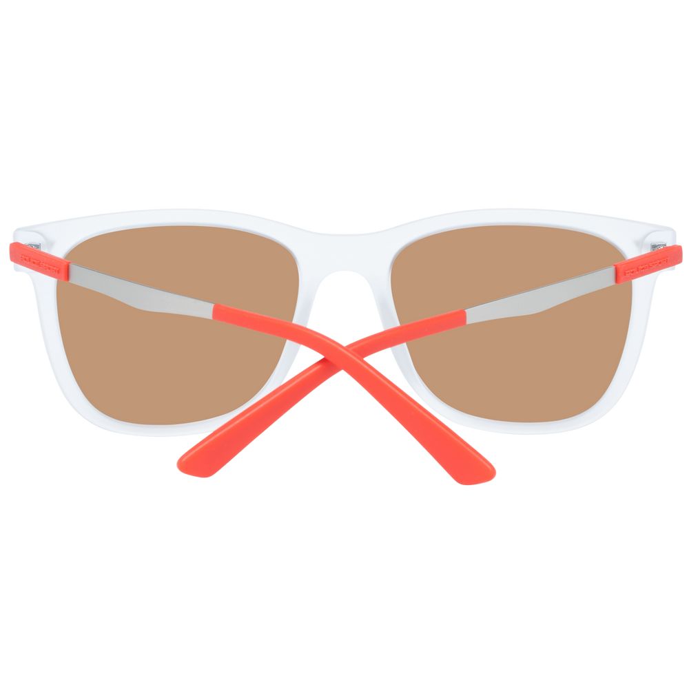 Lunettes de soleil en plastique transparent Police