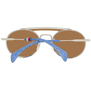 Occhiali da sole Tommy Hilfiger in metallo dorato e plastica