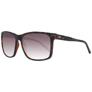 Occhiali da sole Guess in plastica marrone