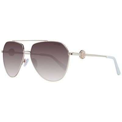 Lunettes de soleil Guess en métal doré