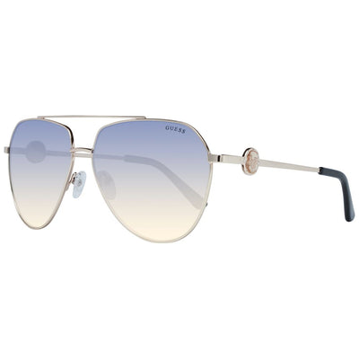 Lunettes de soleil Guess en métal doré