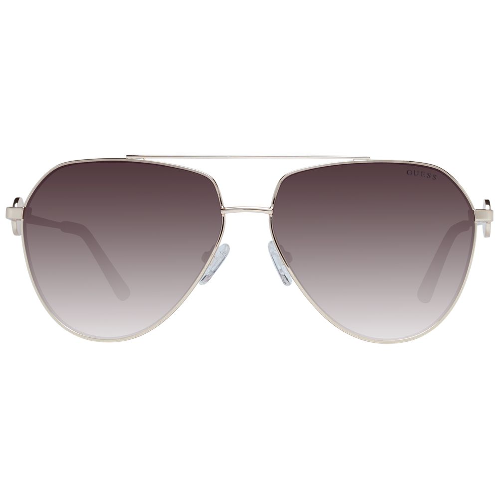 Occhiali da sole Guess con montatura in metallo dorato