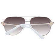 Occhiali da sole Guess con montatura in metallo dorato