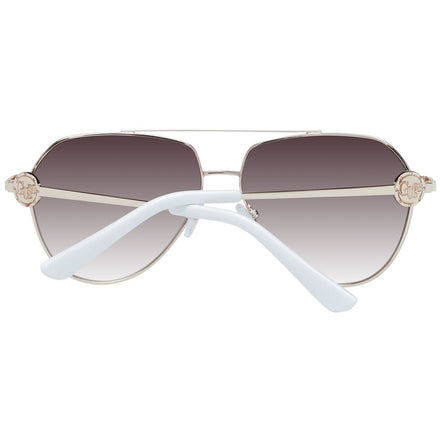 Occhiali da sole Guess con montatura in metallo dorato