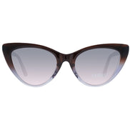 Lunettes de soleil en plastique marron Guess