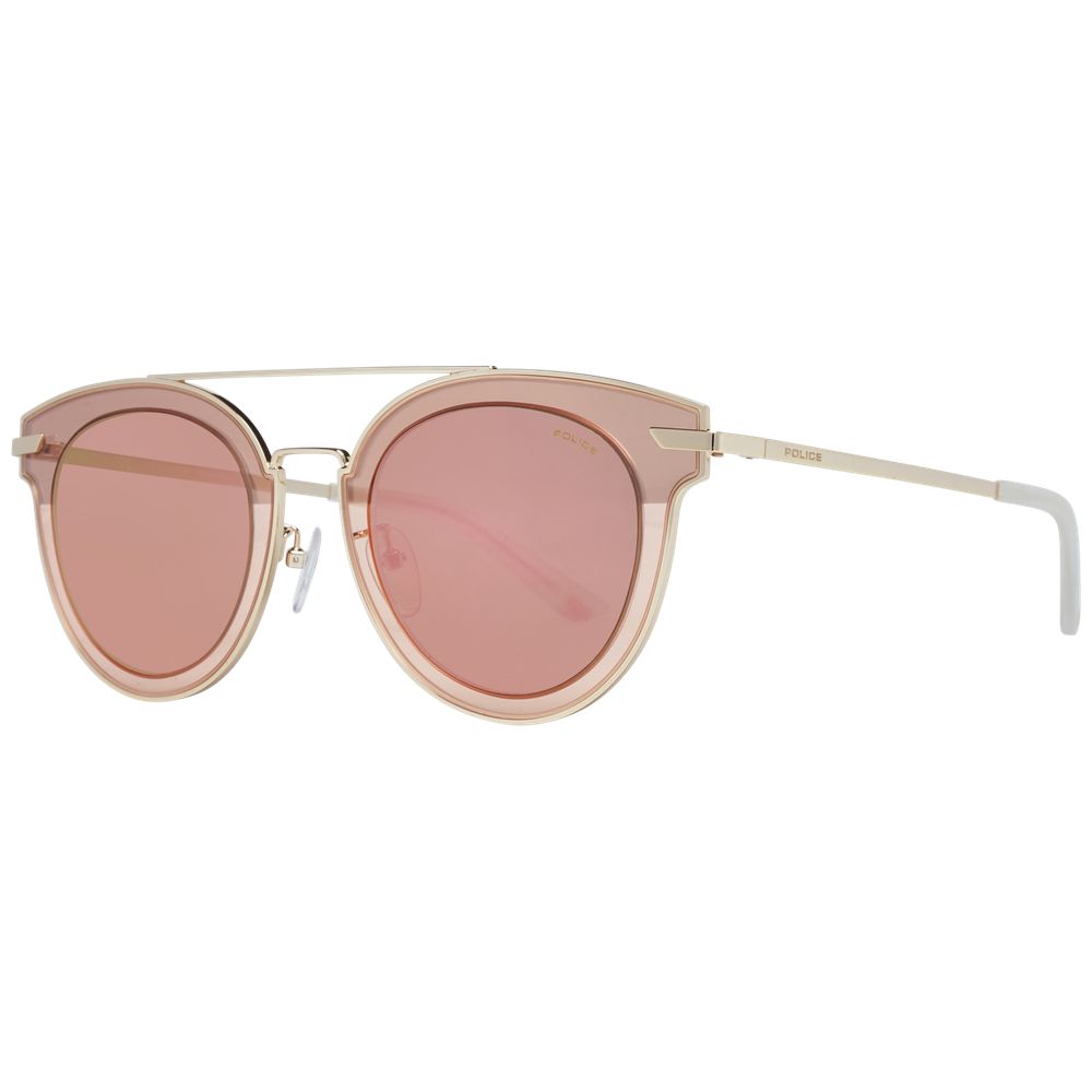 Occhiali da Sole Police in Metallo e Plastica Rose Gold