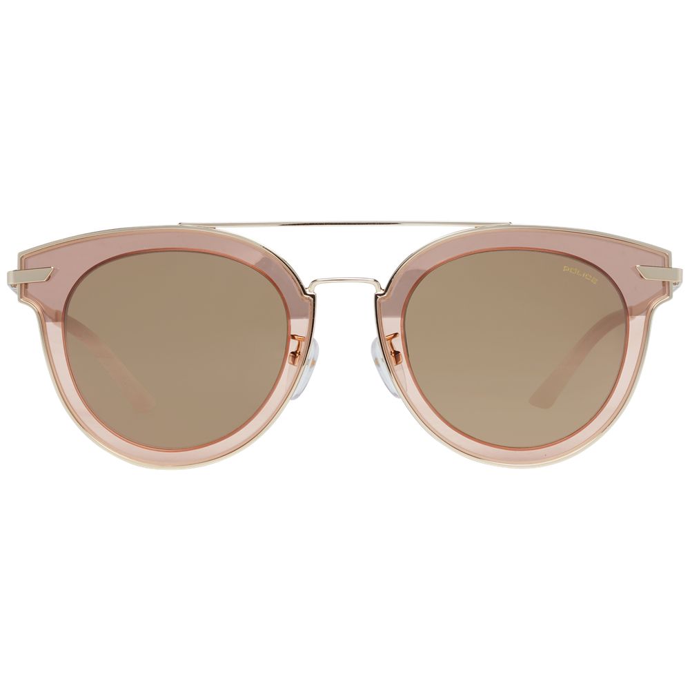 Occhiali da Sole Police in Metallo e Plastica Rose Gold