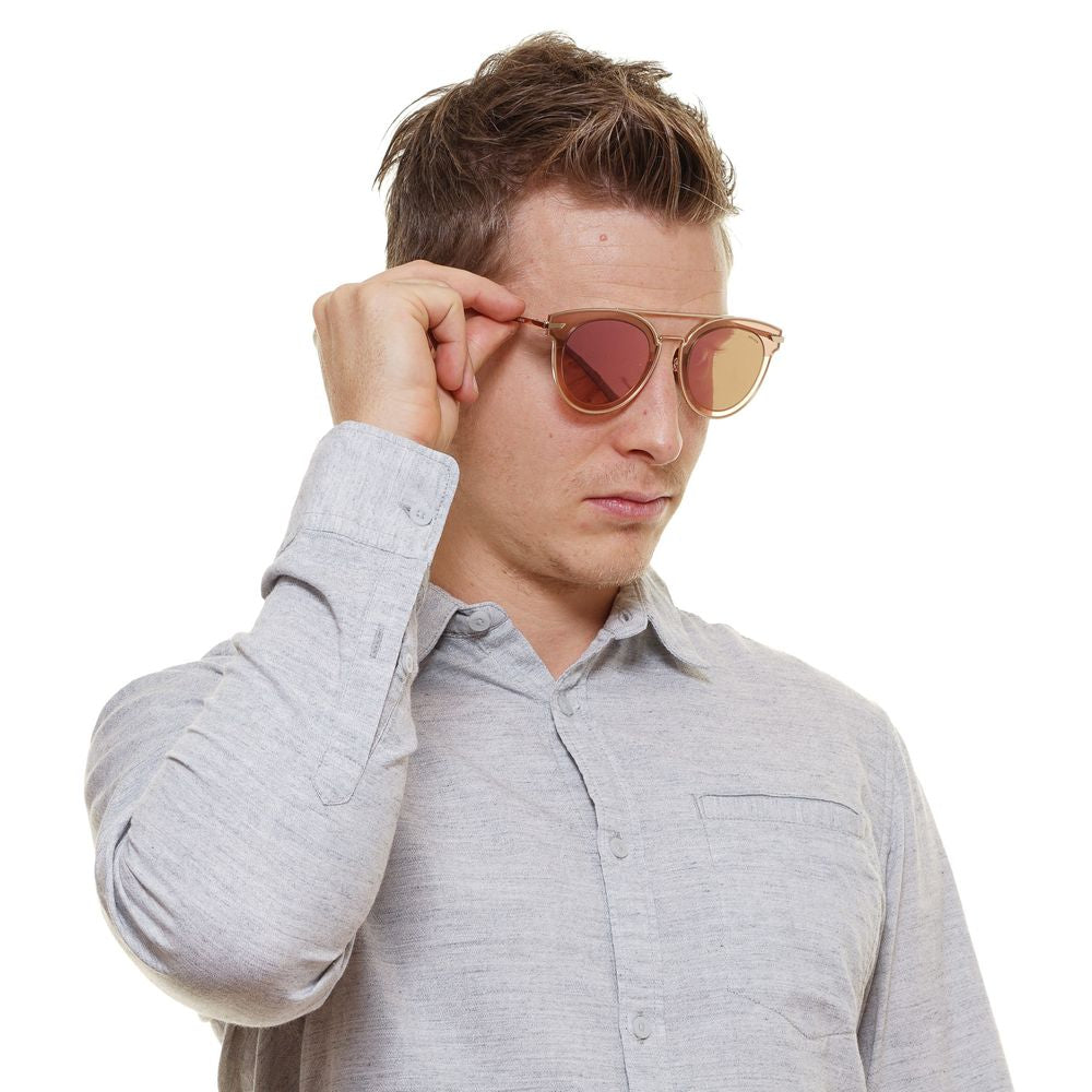 Occhiali da Sole Police in Metallo e Plastica Rose Gold