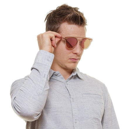 Occhiali da Sole Police in Metallo e Plastica Rose Gold