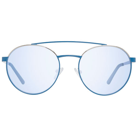 Lunettes de soleil Guess en métal et plastique bleues