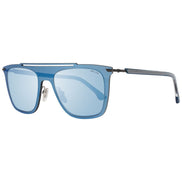 Occhiali da sole in plastica blu Police