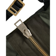 Sac à dos Rucksack patchwork vert militaire Dolce & Gabbana