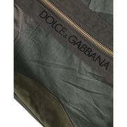 Sac à dos Rucksack patchwork vert militaire Dolce & Gabbana