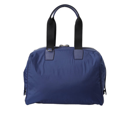 Dolce & Gabbana Blue Nylon Duffel Bag