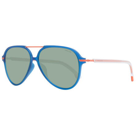 Occhiali da sole in plastica blu Police