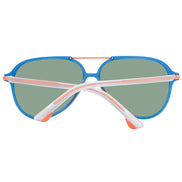 Occhiali da sole in plastica blu Police