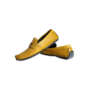 Chaussures Mocassins Cuir Jaune Dolce & Gabbana