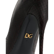 Dolce & Gabbana Multicolor Exotic Leather Pumps