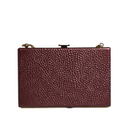 Clutch Dolce & Gabbana in Pelle Granata Borsa a Tracolla da Sera