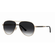 Occhiali da sole Jimmy Choo in metallo dorato
