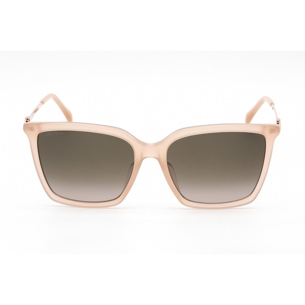 Occhiali da sole Jimmy Choo in metallo dorato