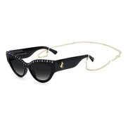 Occhiali da sole Jimmy Choo in acetato nero