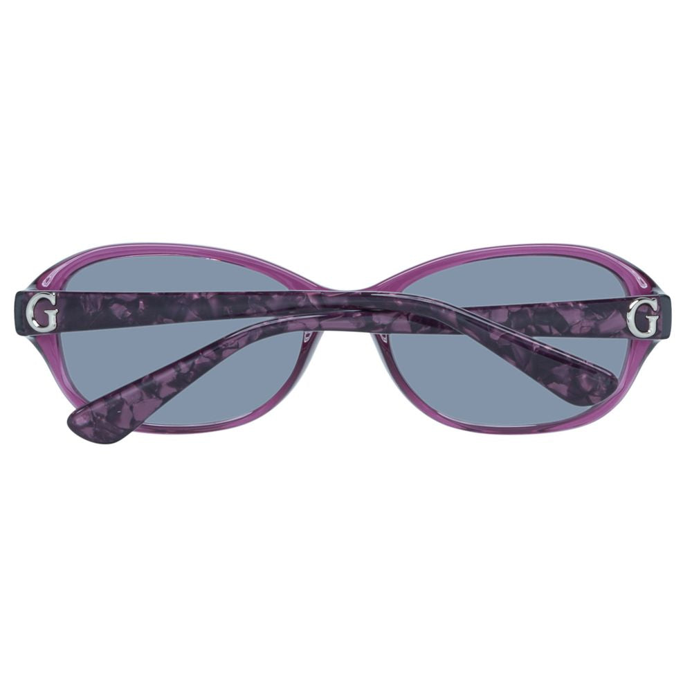 Occhiali da sole Guess in acetato viola