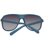Lunettes de soleil en plastique bleu Guess