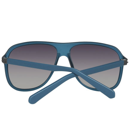 Lunettes de soleil en plastique bleu Guess