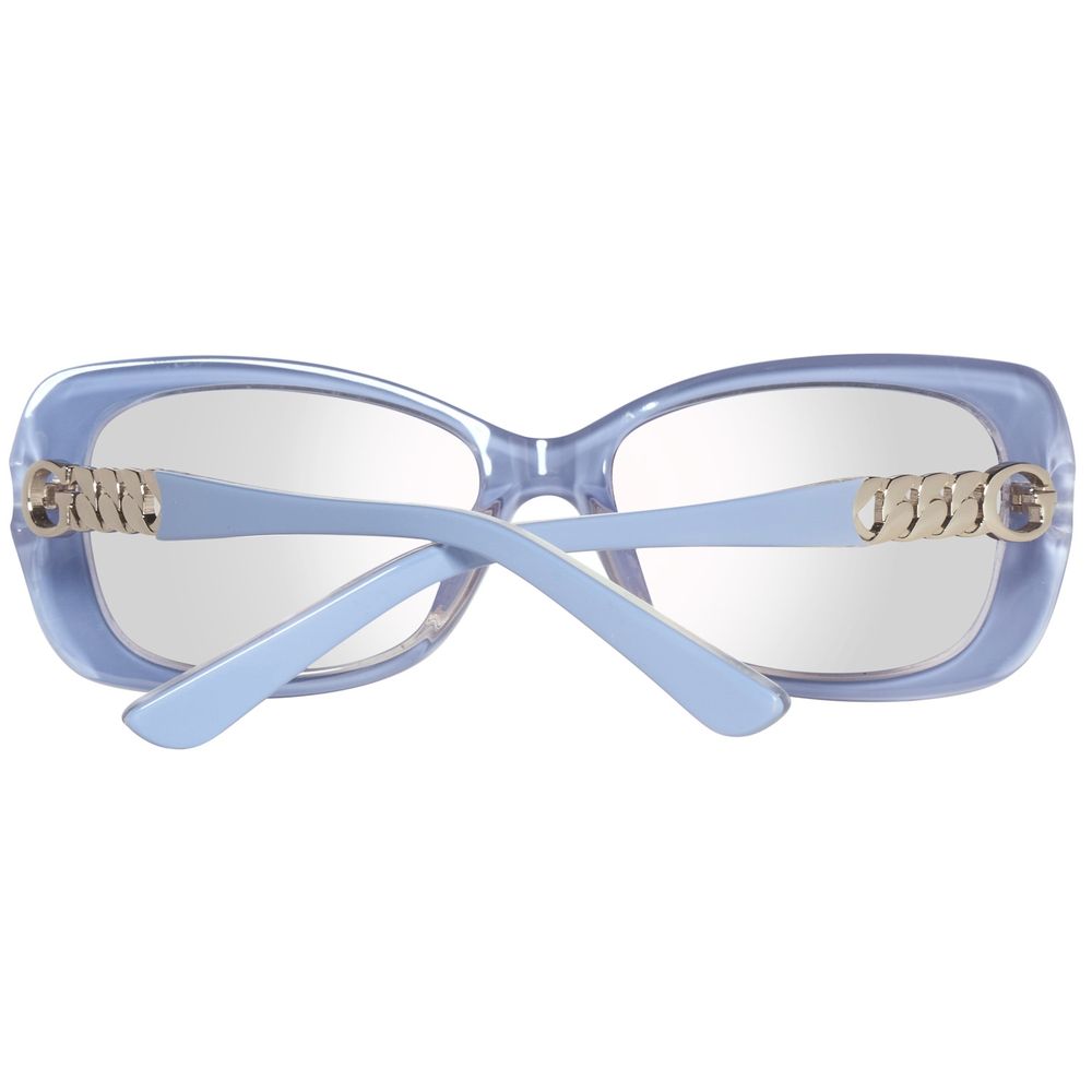 Occhiali da sole Guess in plastica blu