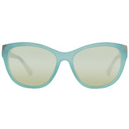 Occhiali da sole in plastica blu Guess