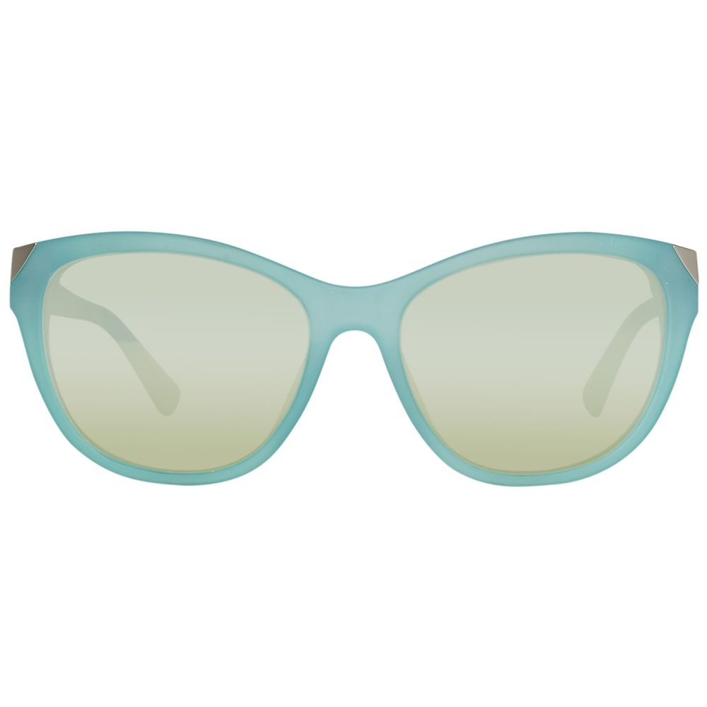 Occhiali da sole in plastica blu Guess