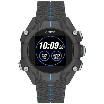 Guess Grey Resin Sport Watch