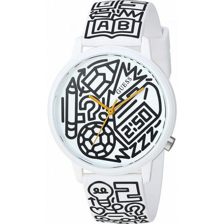 Montre habillée Guess en résine multicolore