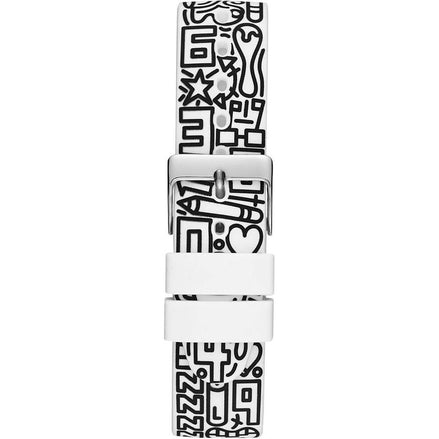 Montre habillée Guess en résine multicolore