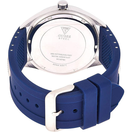 Montre Sport Guess Bleue Synthétique