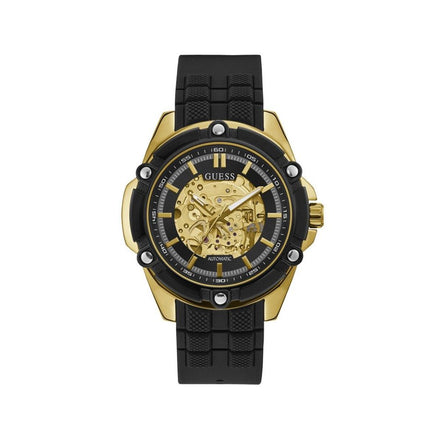 Montre-bracelet Guess en résine noire